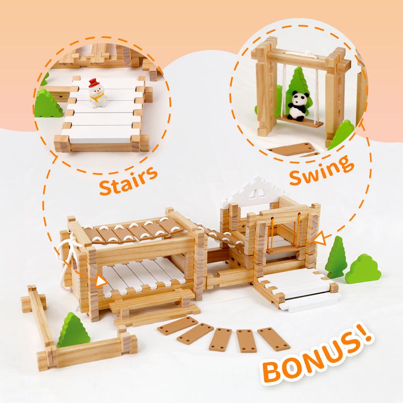 Wooden Construction Puzzle