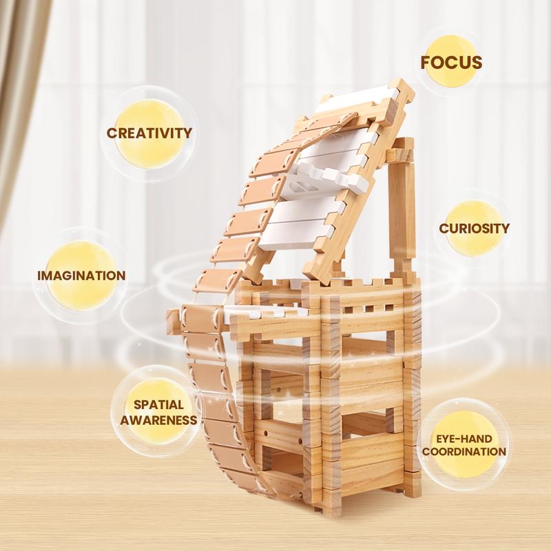 Wooden Construction Puzzle