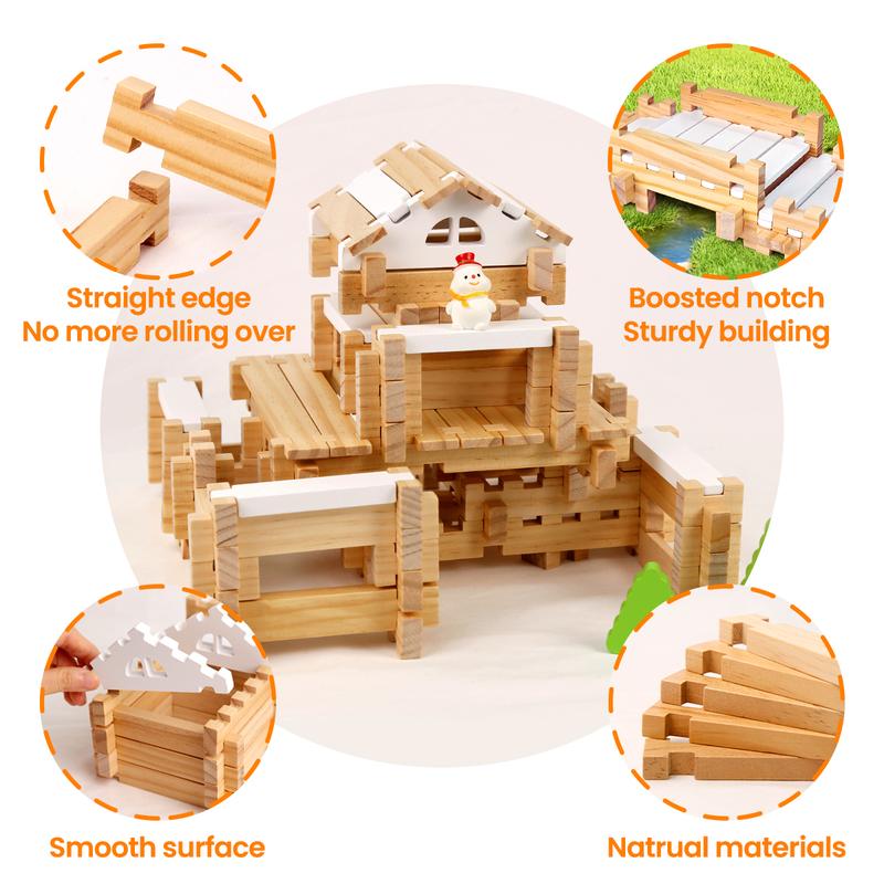 Wooden Construction Puzzle