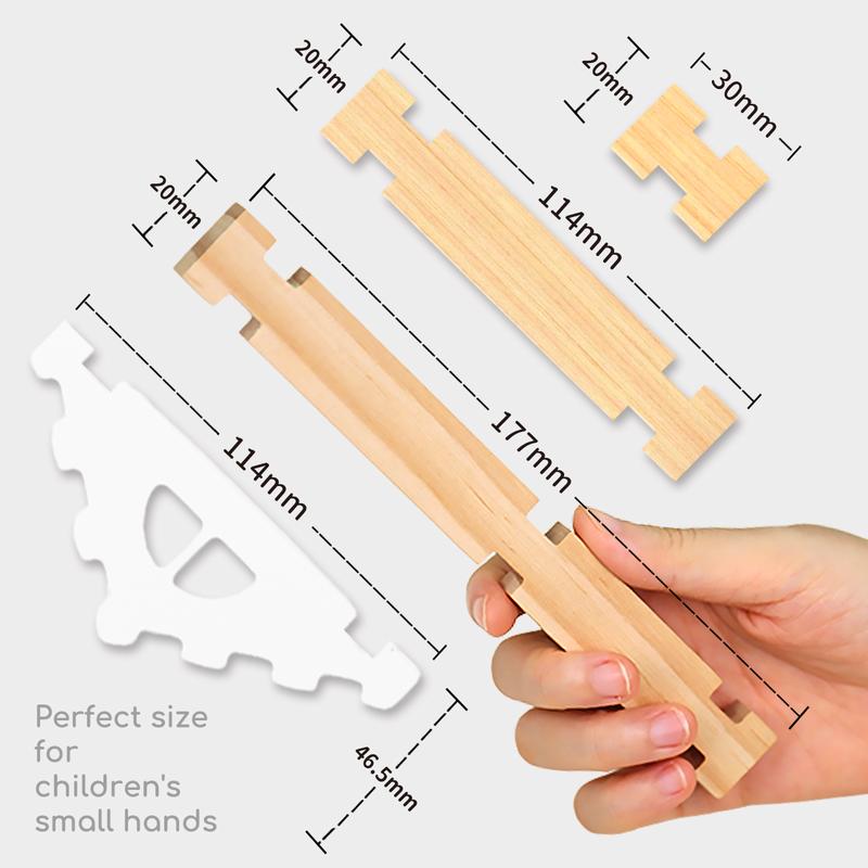 Wooden Construction Puzzle