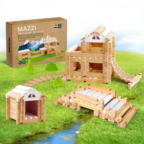 Wooden Construction Puzzle