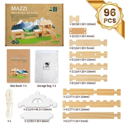 Wooden Construction Puzzle